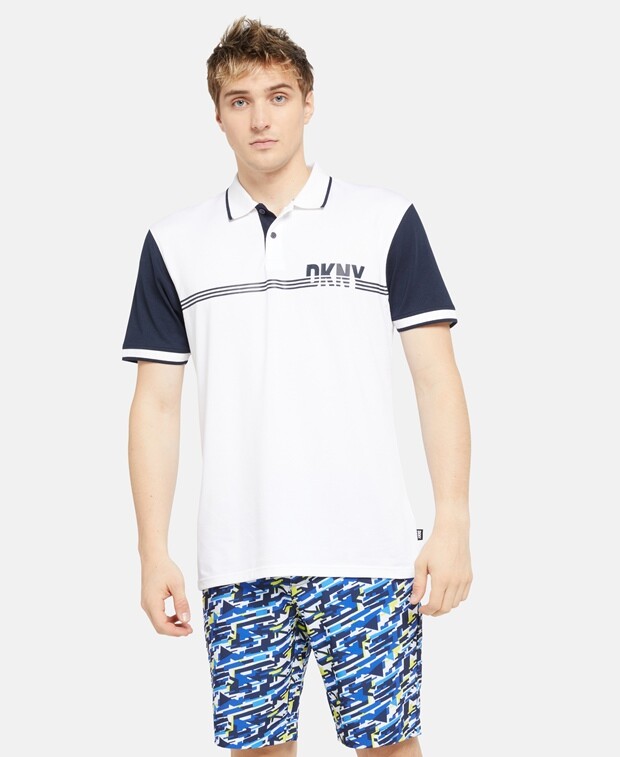 

Функциональная рубашка-поло DKNY, белый
