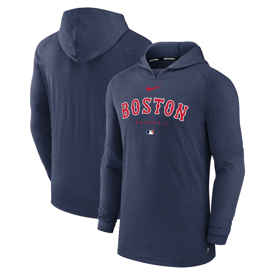 

Пуловер с капюшоном Nike Boston Red Sox, нави
