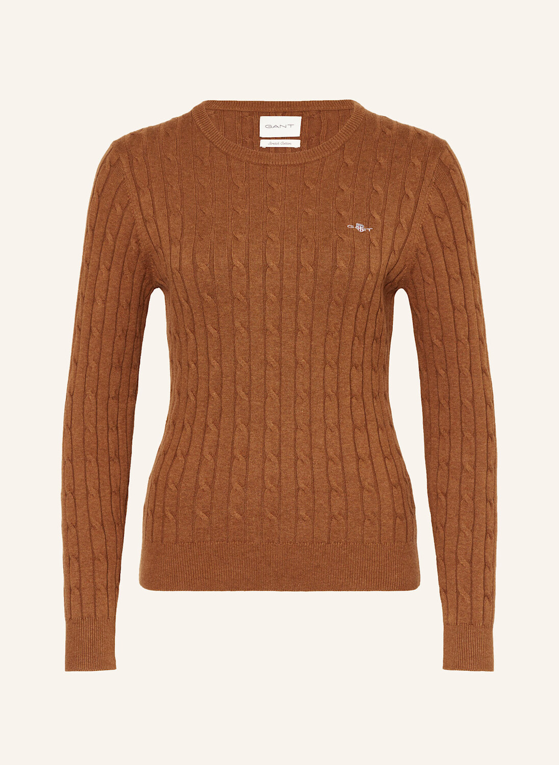 

Свитер GANT, коричневый
