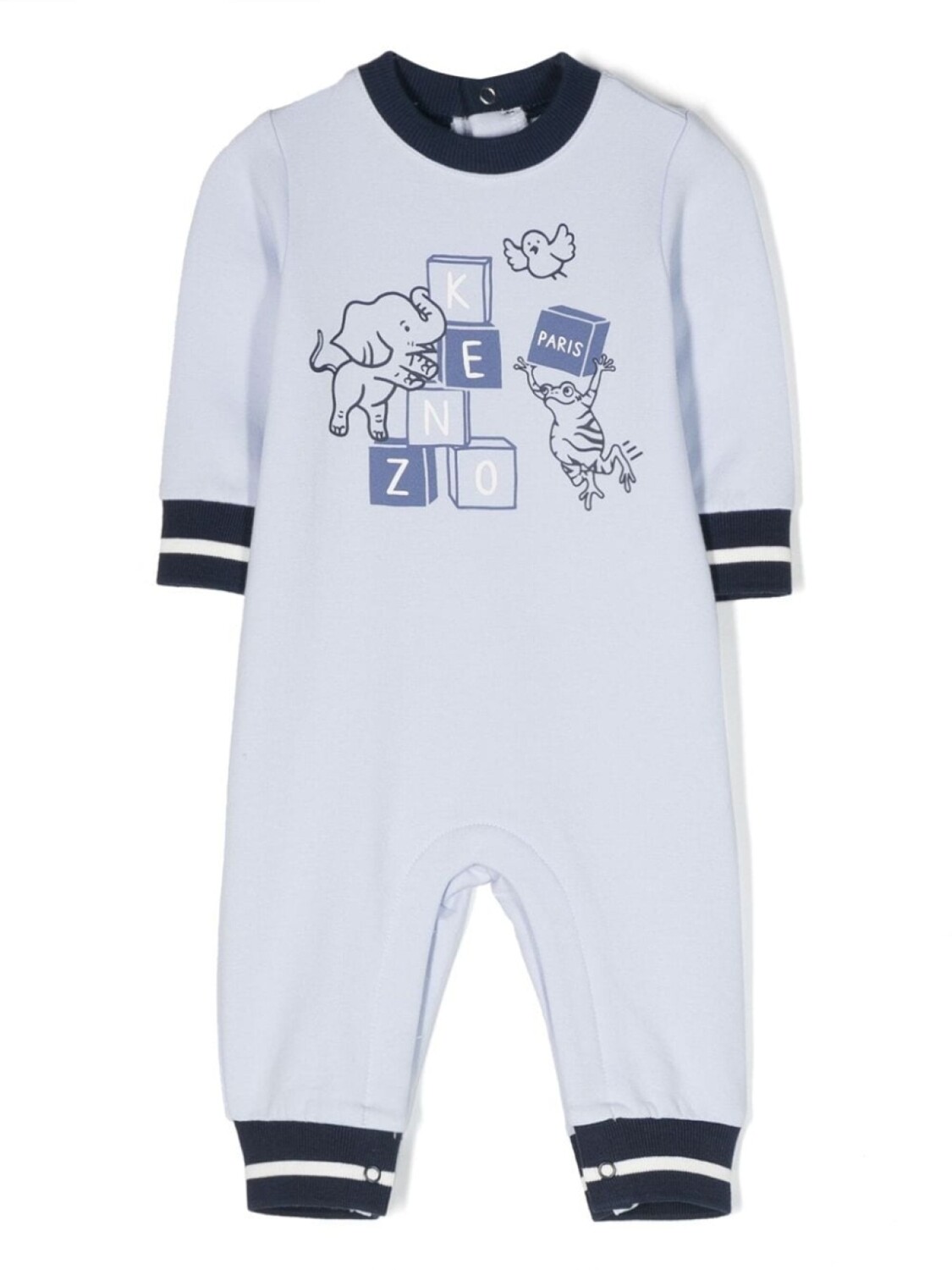 

Kenzo Kids ромпер с логотипом, синий