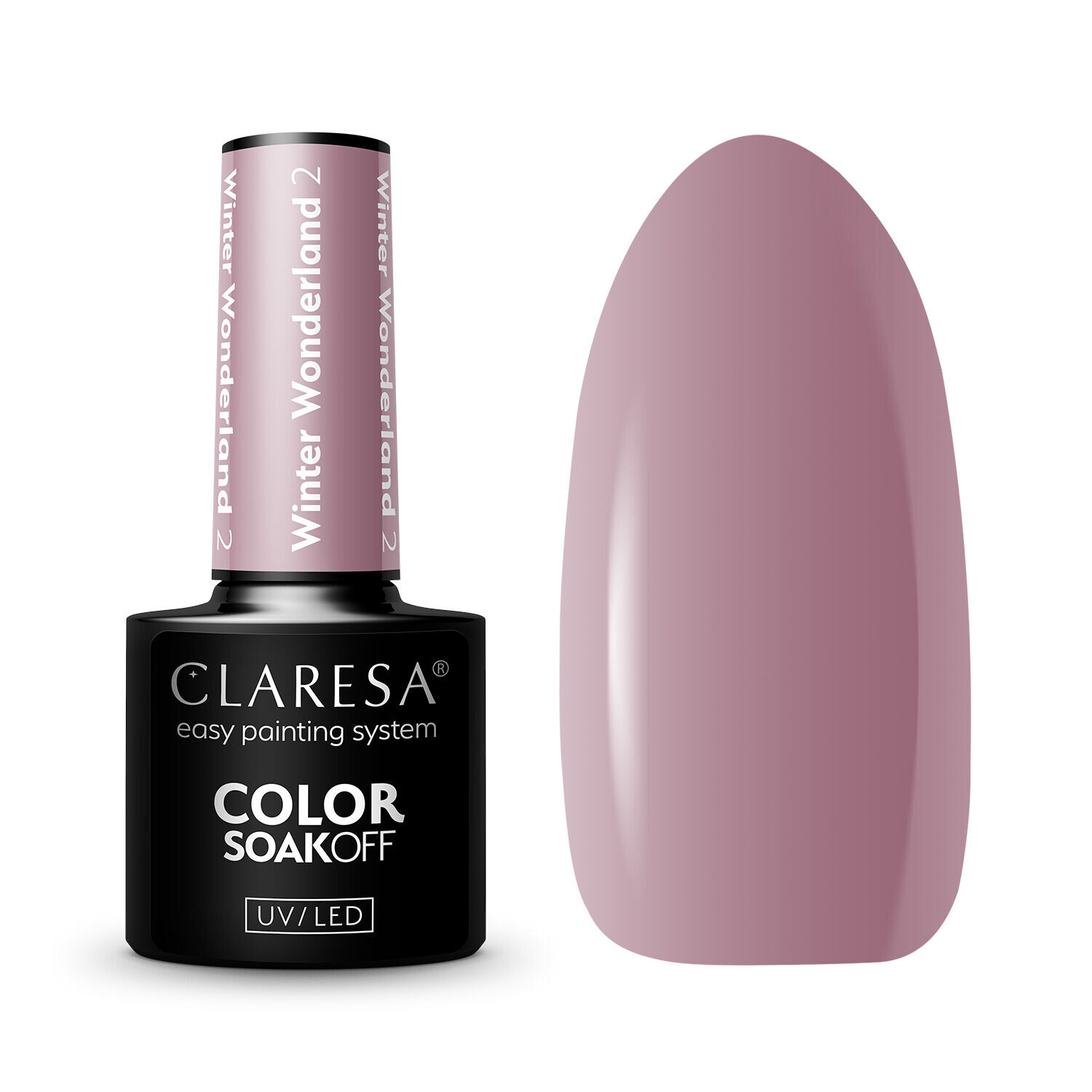

Гибридный лак для ногтей 2 Claresa Winter Wonderland, 5 гр