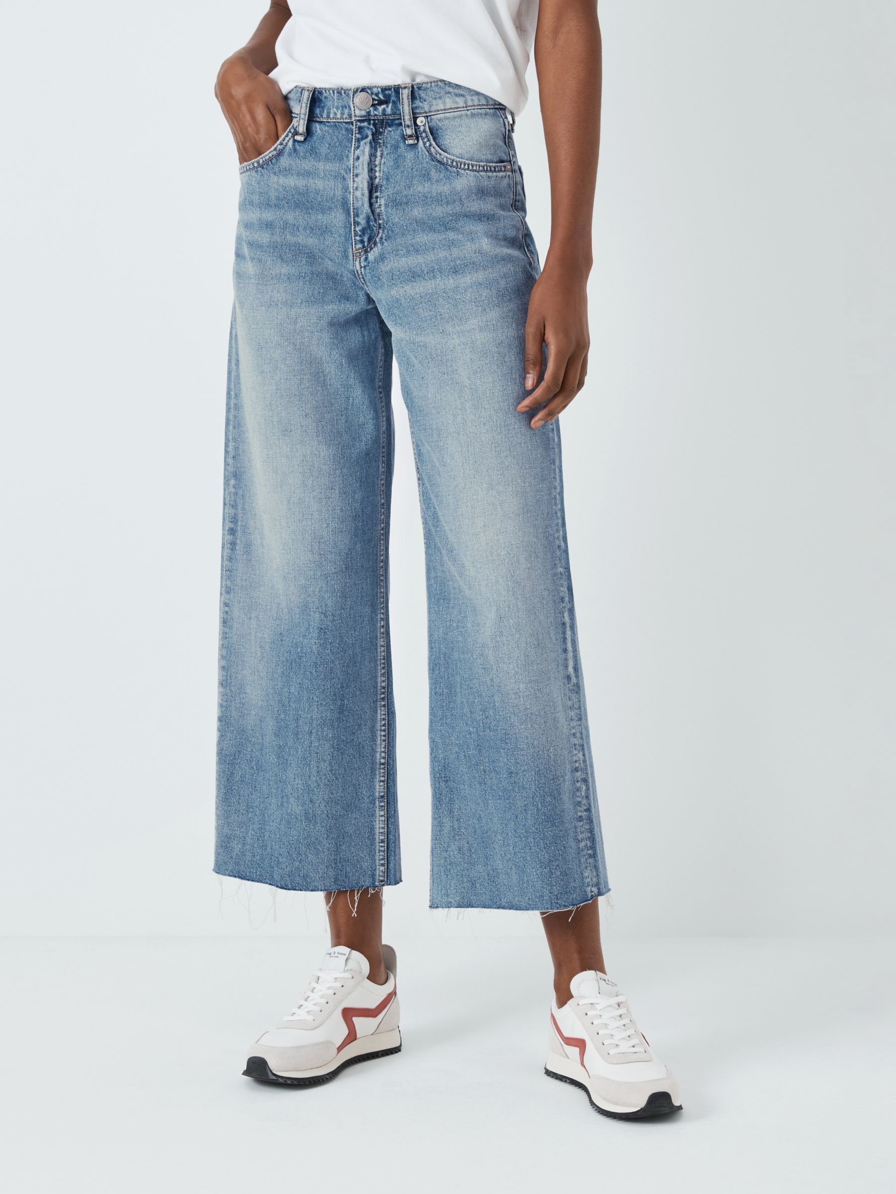 

Джинсы Andi Wide Leg с высокой посадкой rag &bone, Quinn