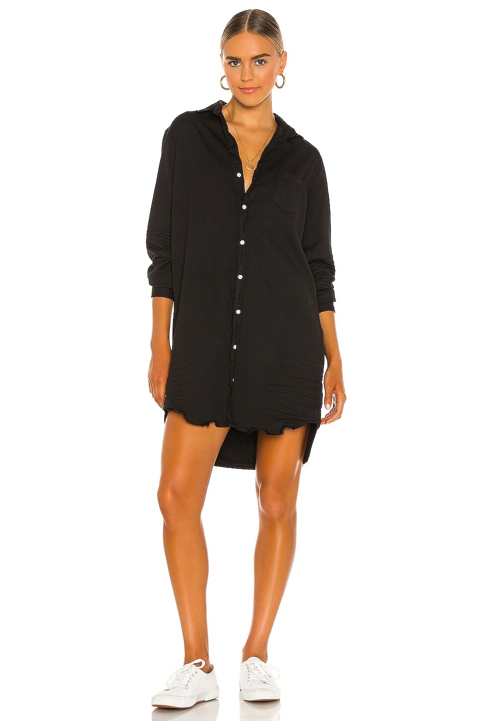 

Платье Frank & Eileen Mary Woven Button Up, цвет Blackout