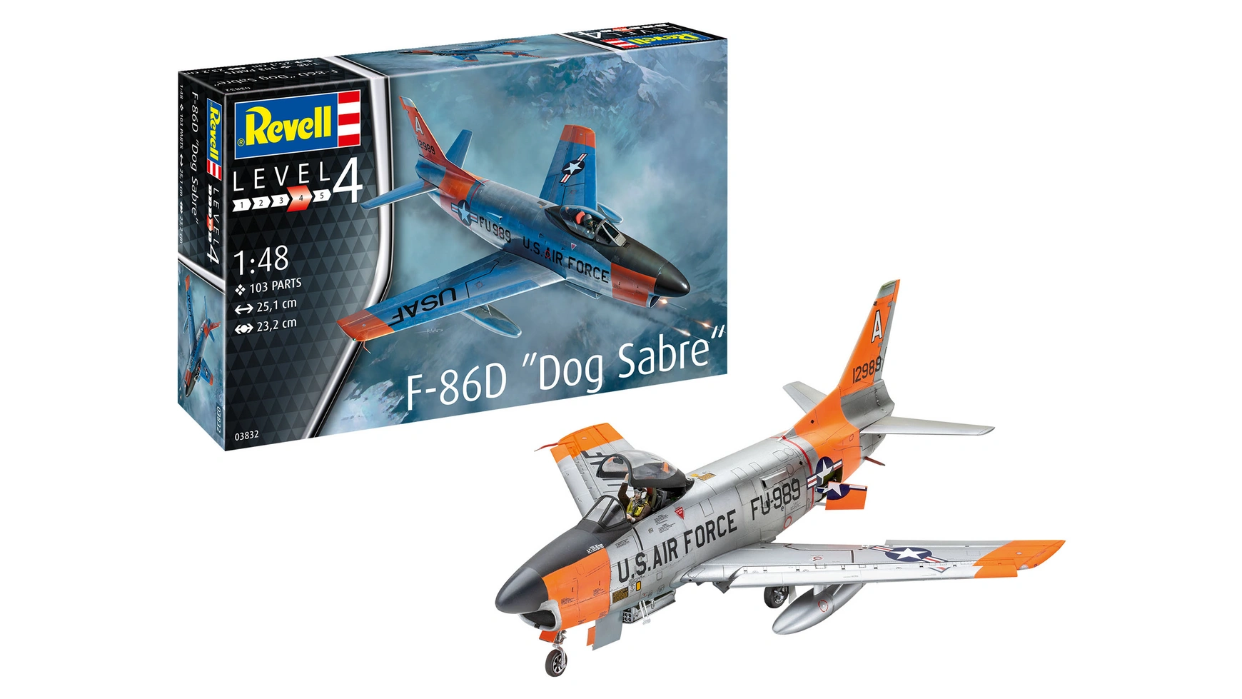 Revell F-86D Собачья сабля revell f a 18f супер хорнет