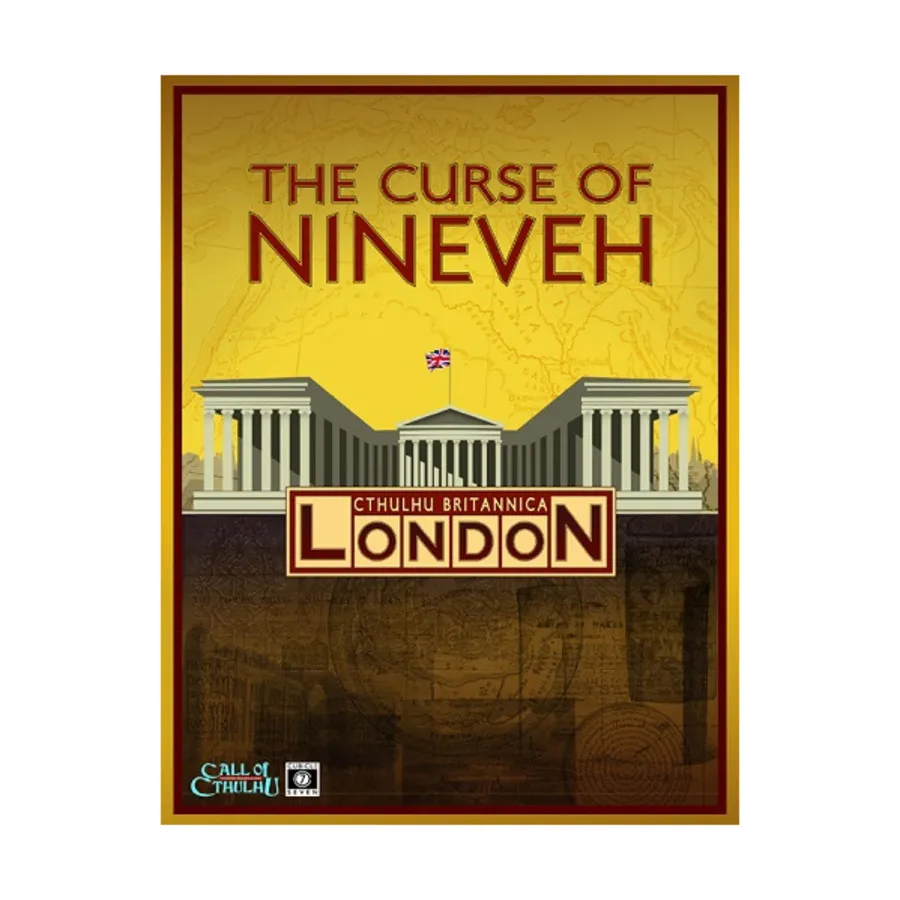 

Cthulhu Britannica - London Curse of Nineveh, Call of Cthulhu (Cubicle Seven), твердый переплет