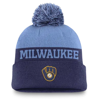 

Шапка Nike Milwaukee Brewers Rewind Peak, цвет Royal