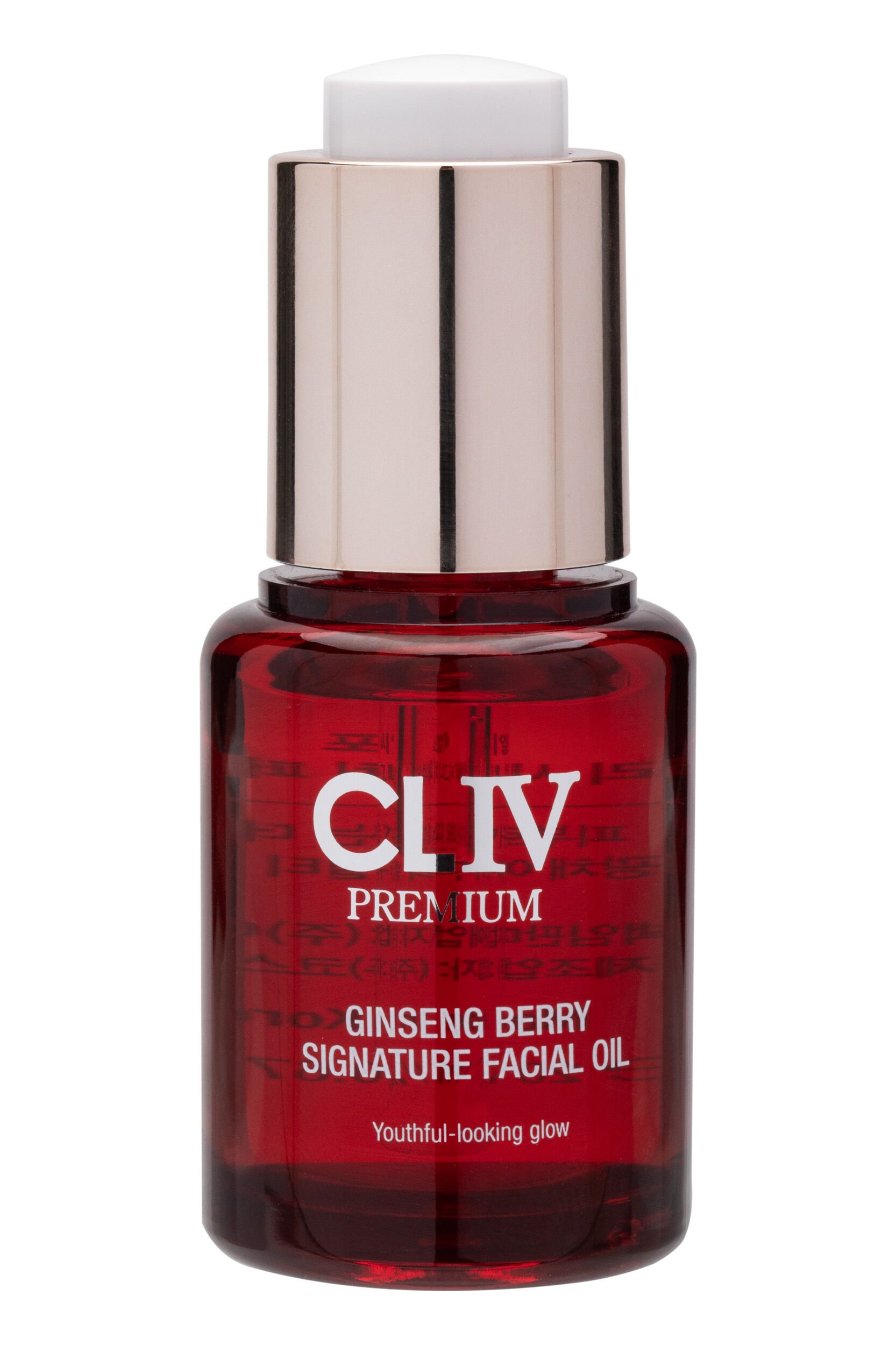 цена Омолаживающее и осветляющее масло для лица с ягодами женьшеня Cliv Premium, 20 мл