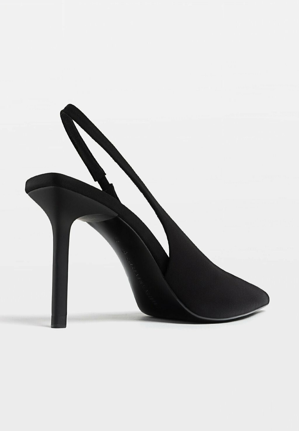

Туфли Wide Slingback Stradivarius, черный
