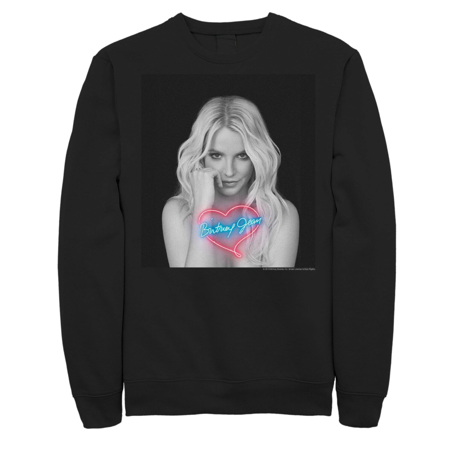 

Мужской свитшот с портретом Britney Spears Britney Jean Licensed Character