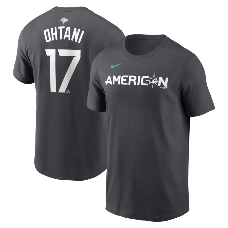 

Футболка с коротким рукавом Nike American League, антрацит