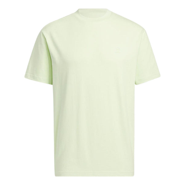 Футболка adidas neo Solid Color Round Neck Sports Short Sleeve Light Green T-Shirt, мультиколор