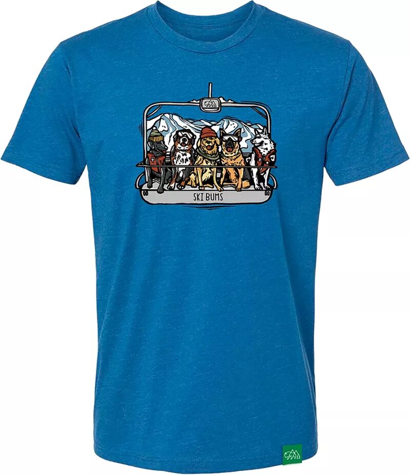 Мужская футболка с короткими рукавами и графическим рисунком Wild Tribute Ski Bums