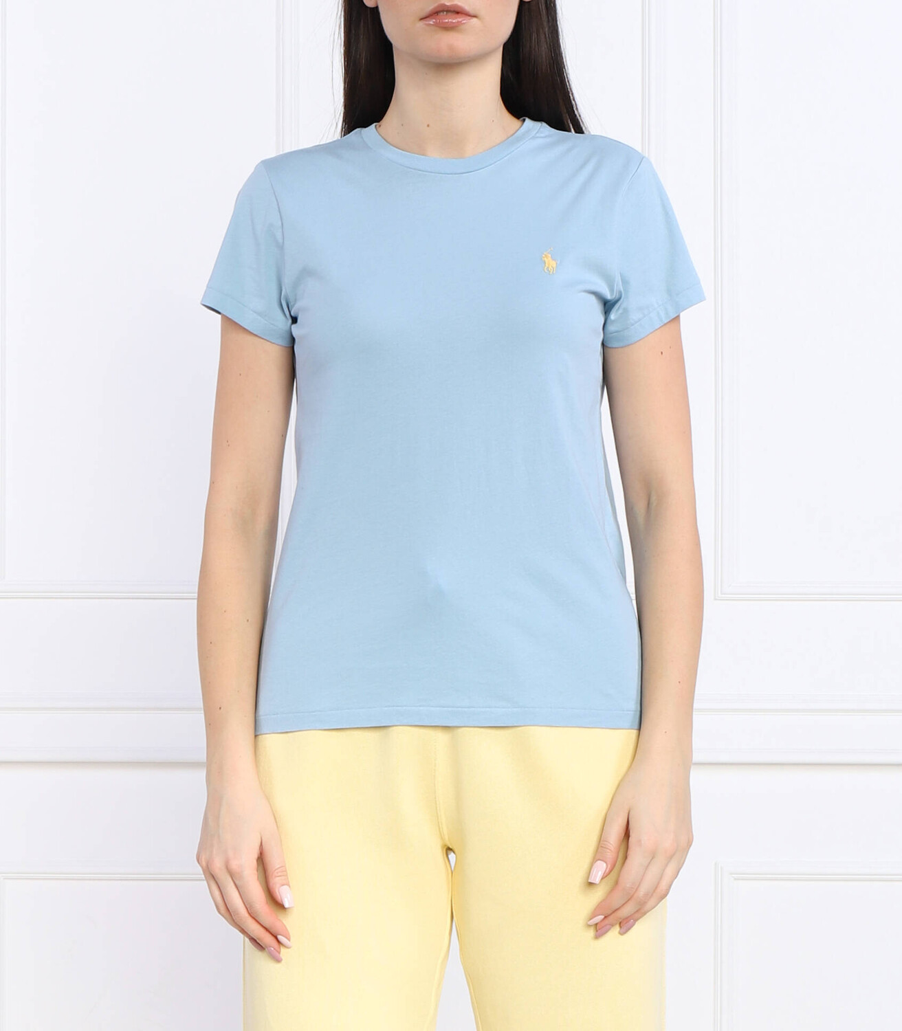 

Футболка POLO RALPH LAUREN regular fit, небесно-голубой