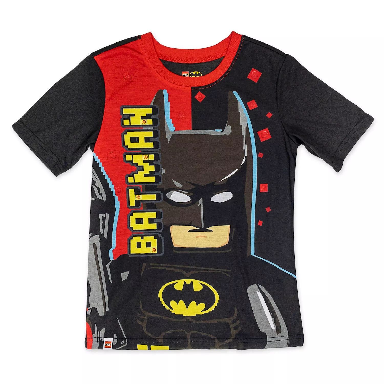 

Пижамный комплект с верхом и низом Lego Batman для мальчиков 4–12 лет Licensed Character