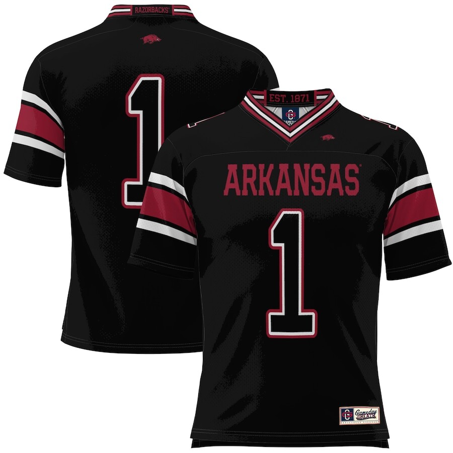 

Джерси ProSphere Arkansas Razorbacks, черный