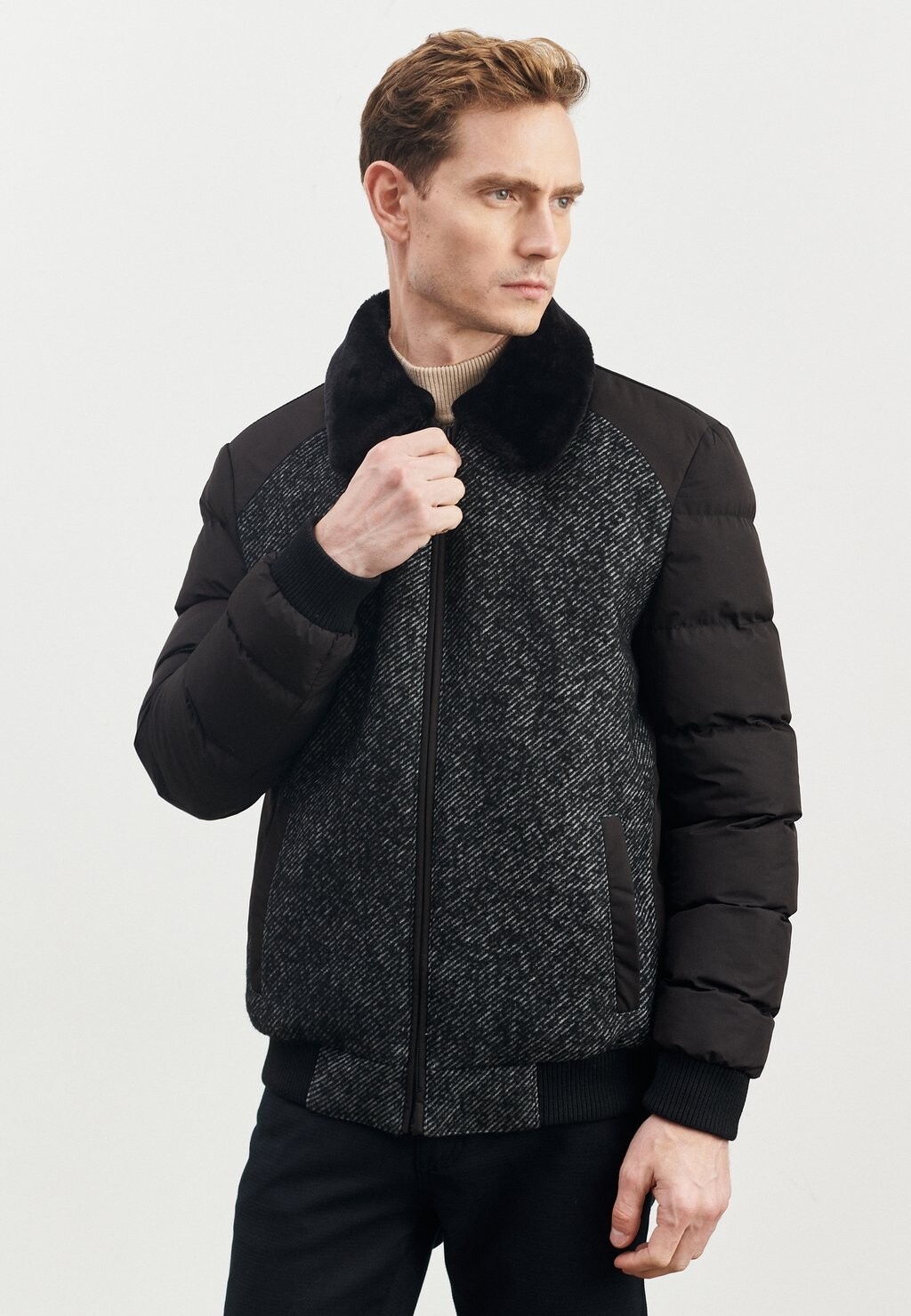 

Зимняя куртка Ac&Co / Altinyildiz Classics, черный