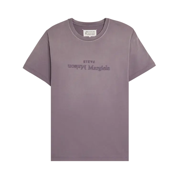 

Футболка Maison Margiela Jersey Logo 'Aubergine', фиолетовый