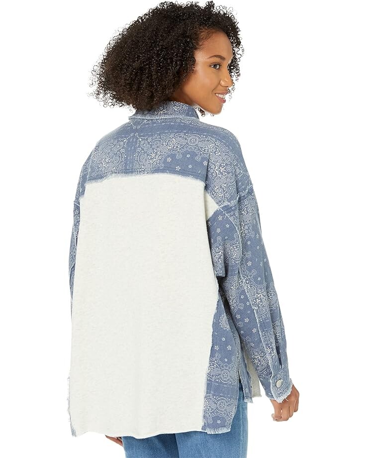 

Рубашка Miss Me Cotton Long Sleeve Shirt, цвет Multi Ivory