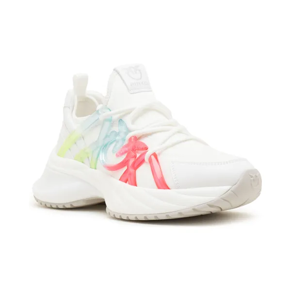 

Кроссовки Ariel с добавлением кожи Pinko, белый