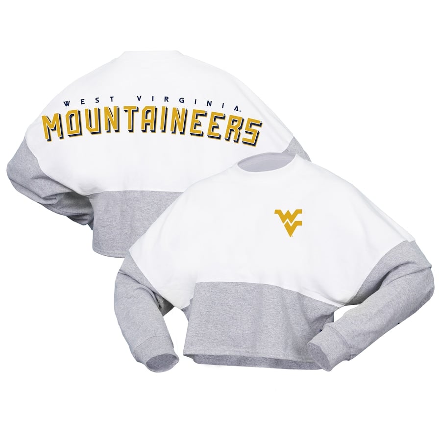 

Футболка с длинным рукавом Spirit Jersey West Virginia Mountaineers, белый