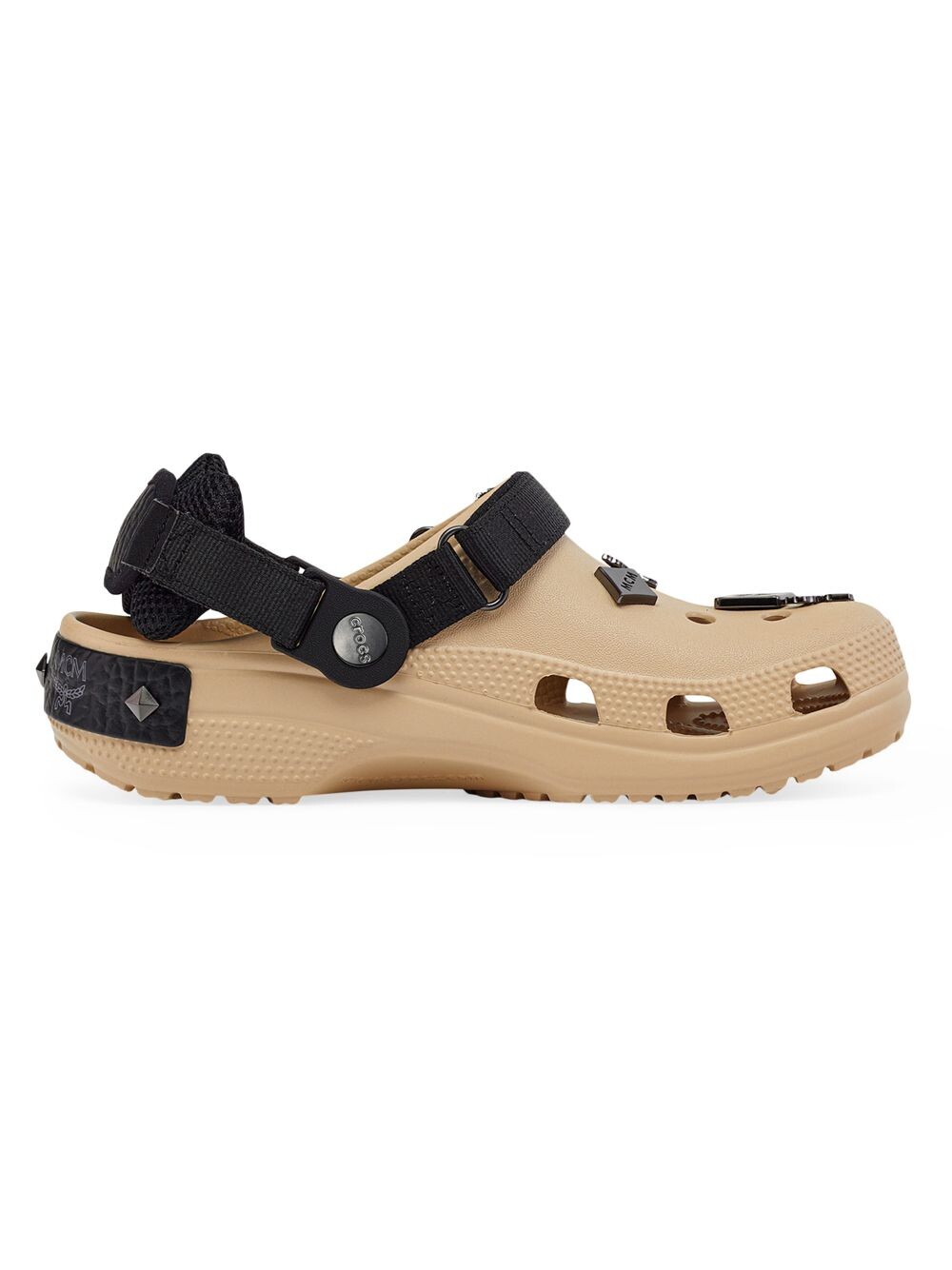

Сандалии MCM x Crocs Clog MCM, кремовый