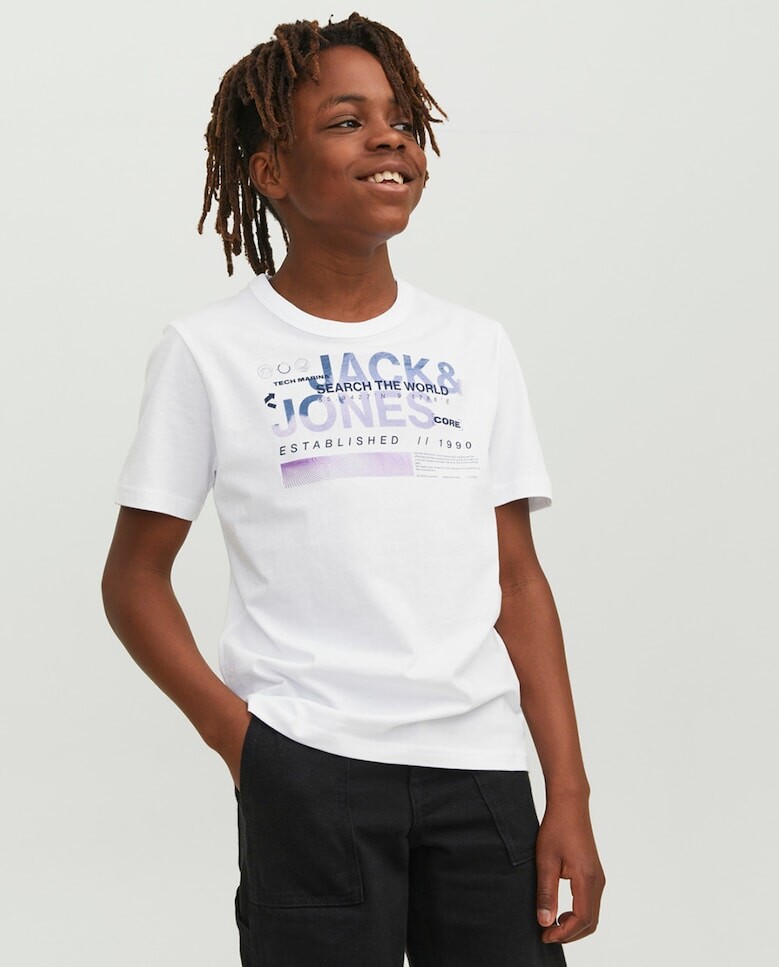 

Футболка для мальчика с коротким рукавом Jack & Jones, белый