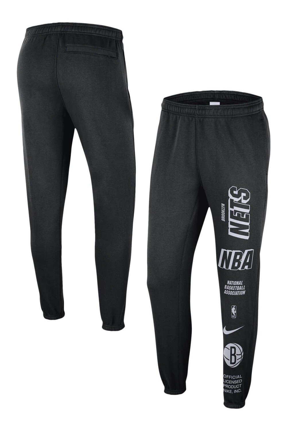 

Спортивные брюки Nike Fanatics Brooklyn Nets Courtside Nike, черный