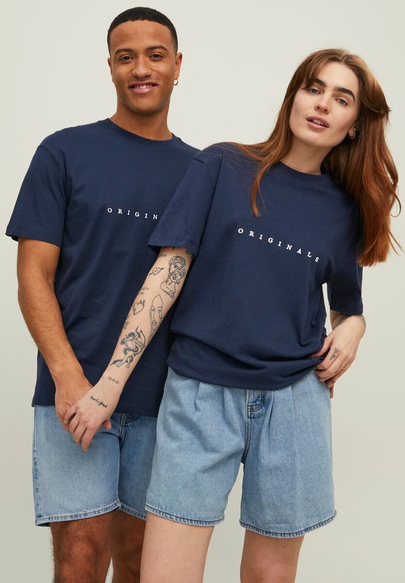 

Футболка с принтом Jack & Jones