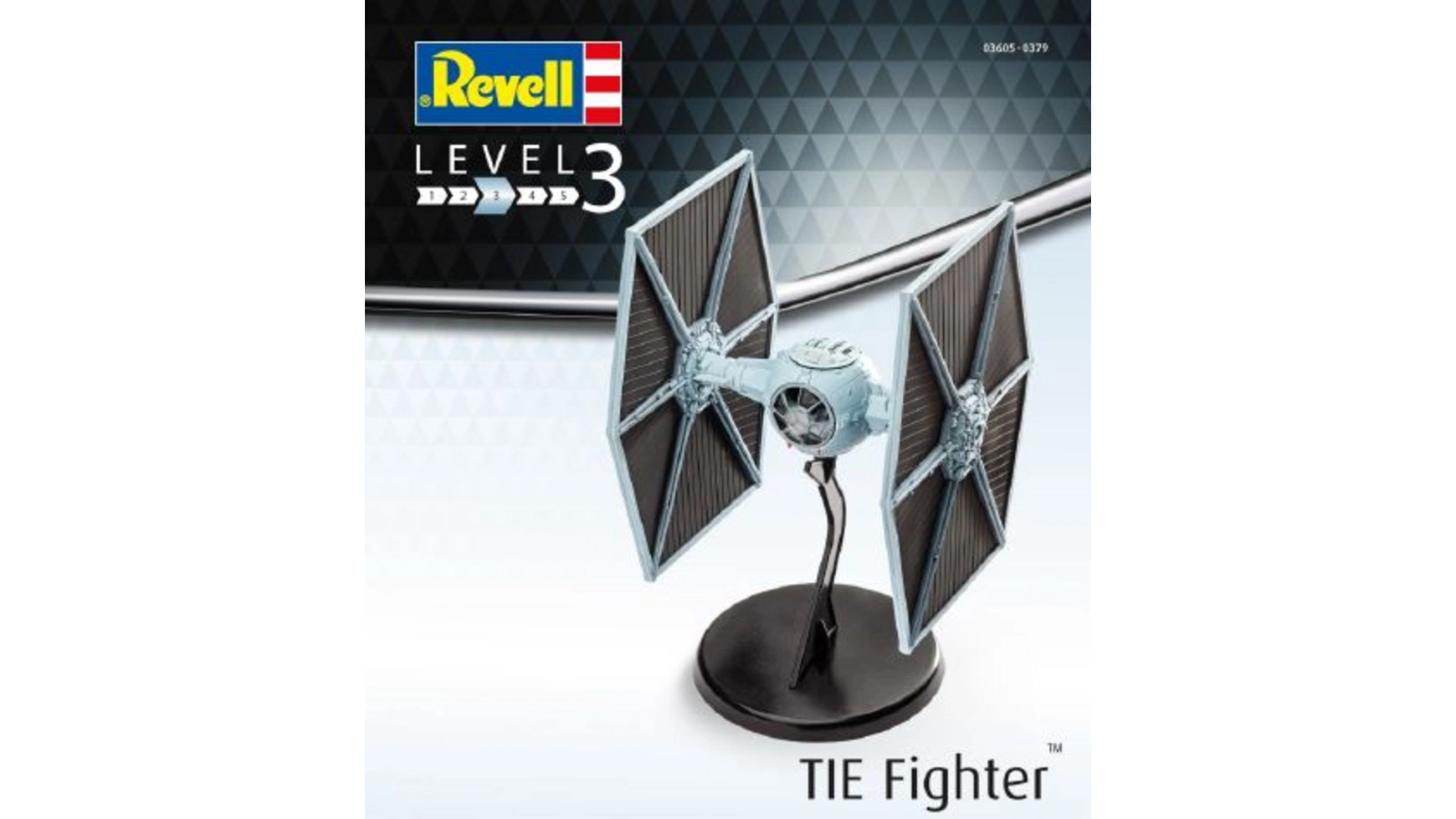 Revell комплект модели истребителя TIE Star Wars подарочный набор сборной модели истребителя revell f 15e страйк игл