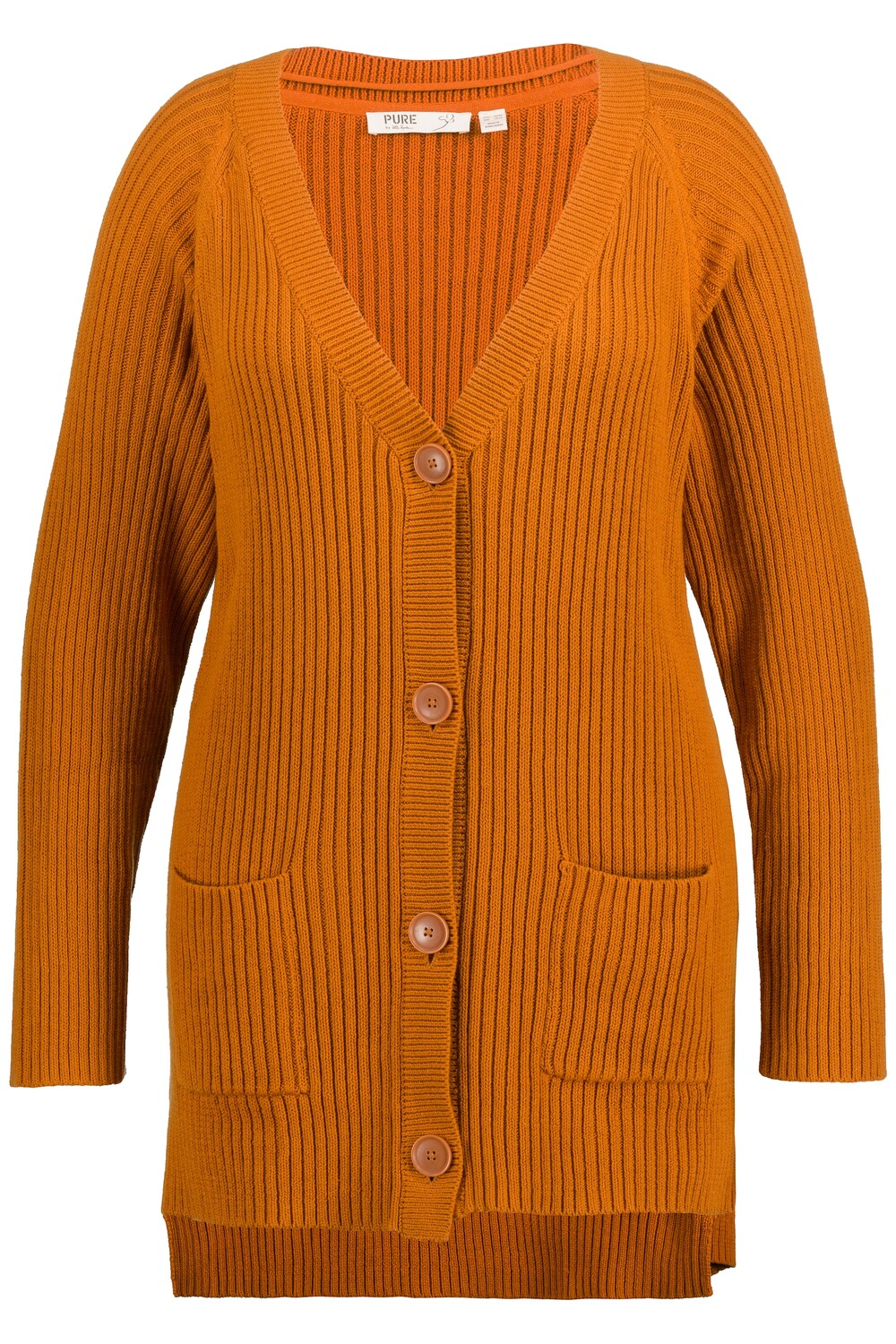 

Толстовка Ulla Popken Strickjacke, цвет goldbraun
