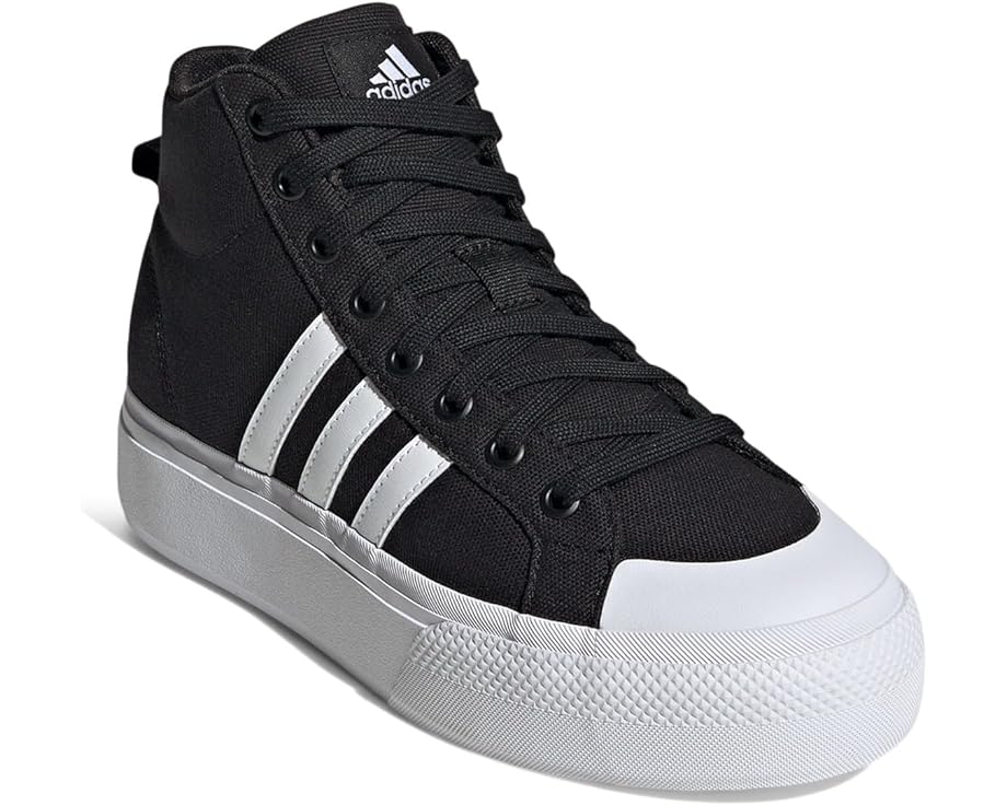 Кроссовки adidas Bravada 2.0 Mid Platform, цвет Core Black/Footwear White/Core Black кроссовки adidas neo bravada mid white black белый