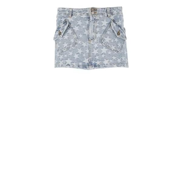 Юбка denim mini skirt Erl, синий