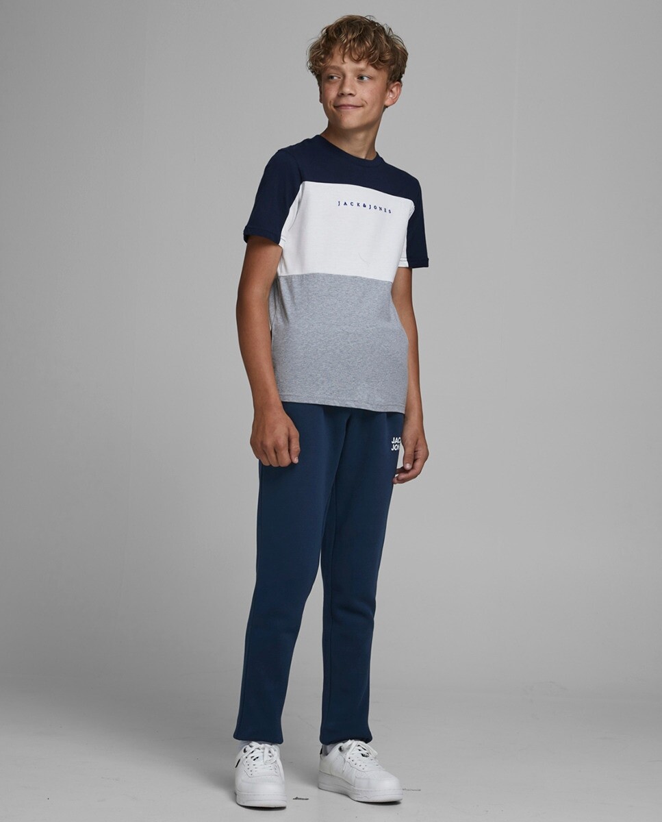 

Синие спортивные штаны для мальчика Jack & Jones, темно-синий