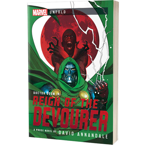 

Аксессуары Aconyte Marvel Novel: Untold: Doctor Doom - Reign of the Devourer