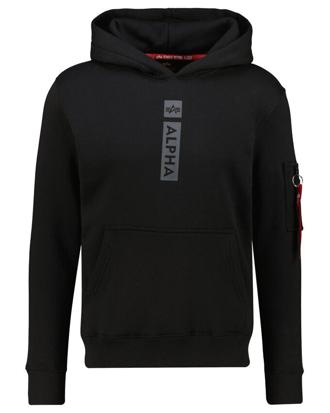 

Толстовка с капюшоном Alpha PP Alpha Industries, черный
