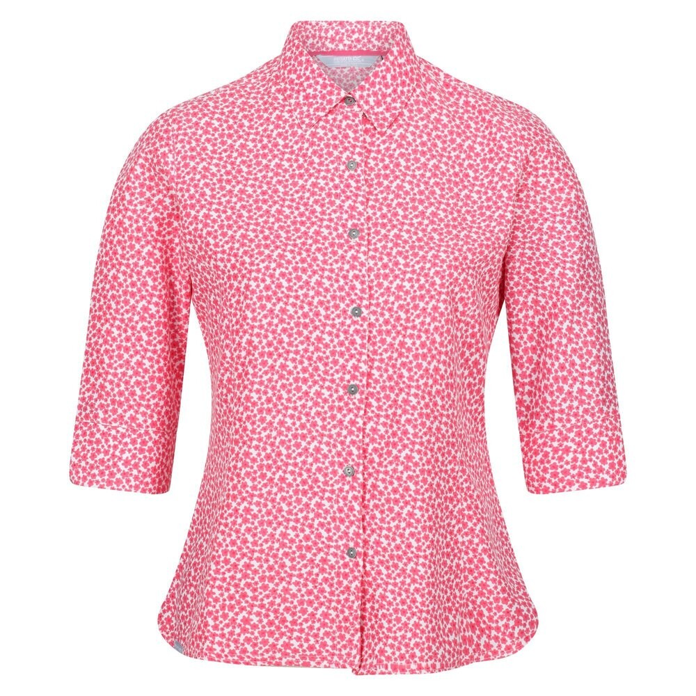 

Рубашка Regatta Nimis IV Floral 3/4, розовый