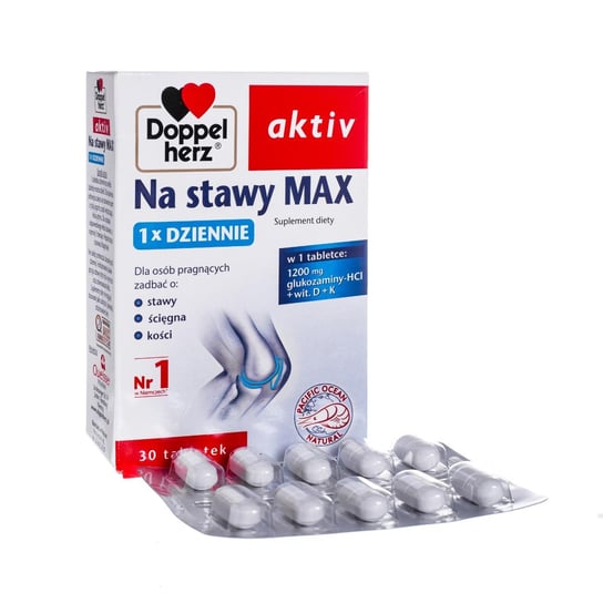 Doppelherz Актив Для суставов MAX 1 раз в день, пищевая добавка, 30 таблеток