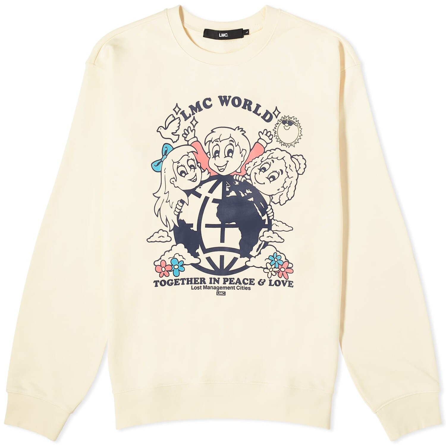 

Свитшот Lmc World Together, цвет Cream