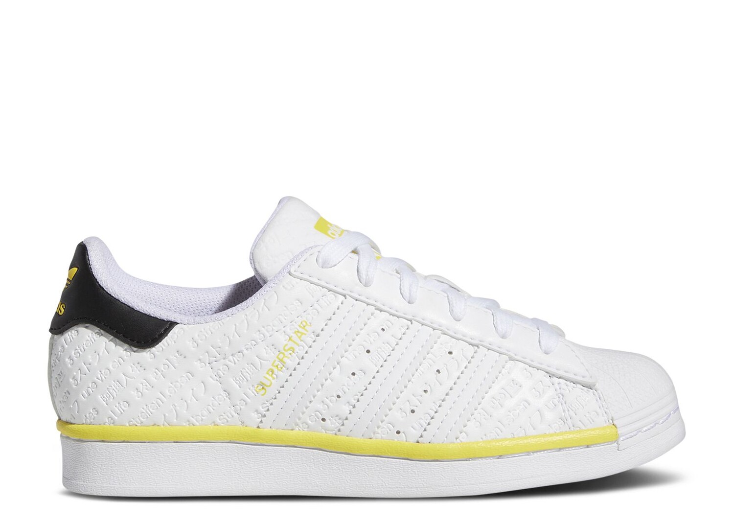 

Кроссовки adidas Superstar J '3 Stripe Life', белый