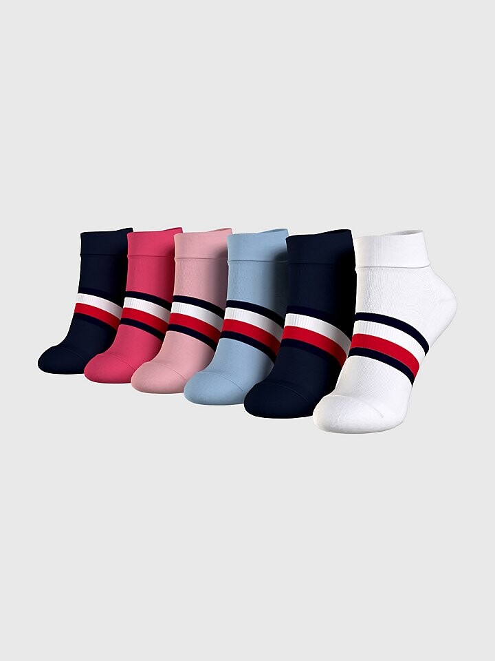 

Носки с четвертью 6 шт. Tommy Hilfiger