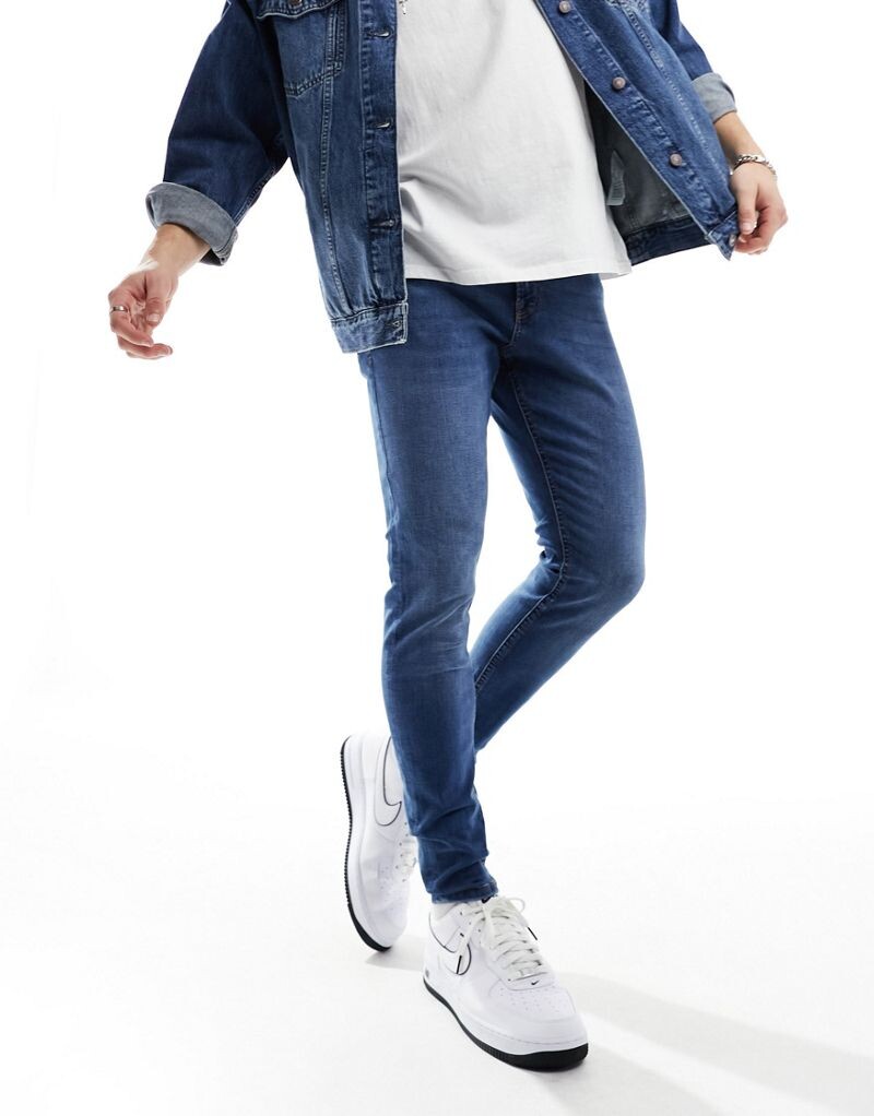 

Синие зауженные джинсы Jack & Jones Pete