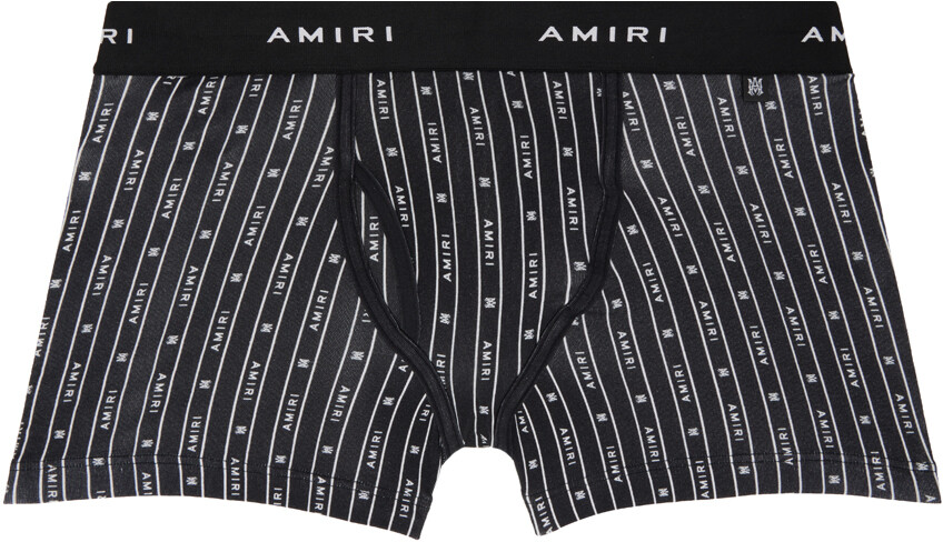 

AMIRI Черные вертикальные боксеры Amiri