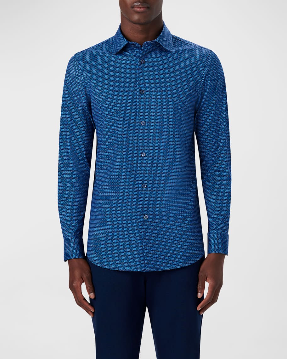 

Мужская спортивная рубашка Ooohcotton 8-Way Stretch Bugatchi