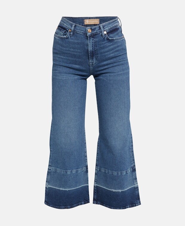 

Расклешенные джинсы 7 for all Mankind, цвет Slate Blue