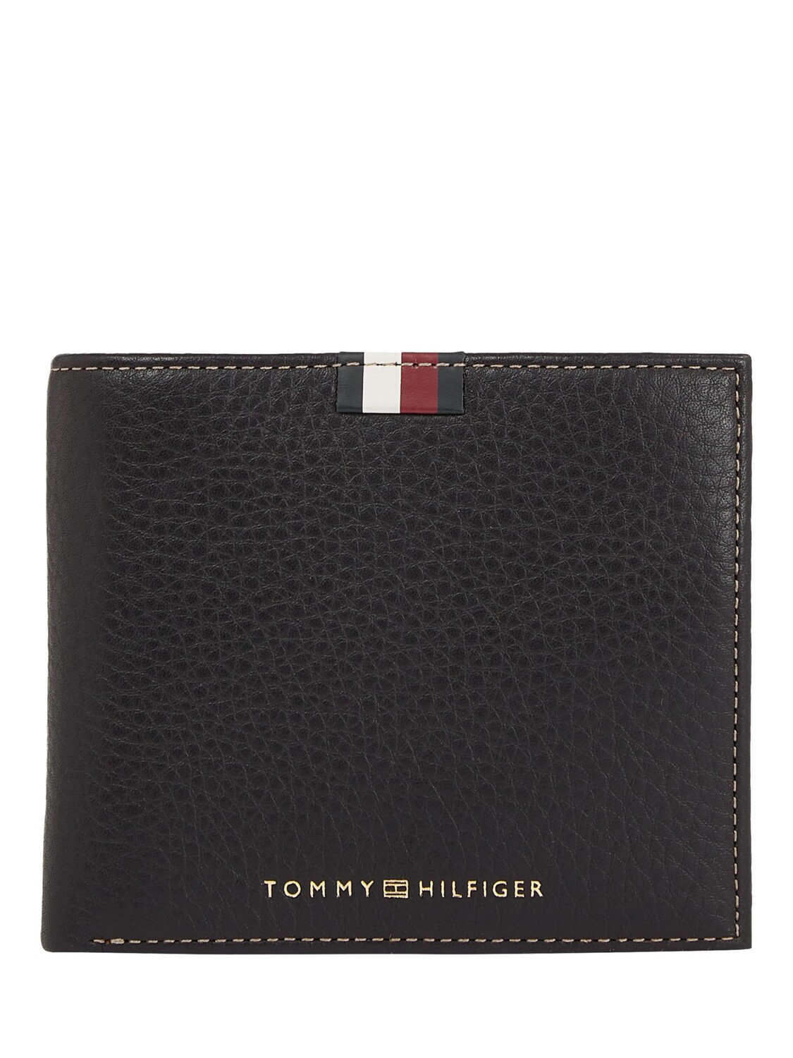 

Кожаный кошелек Tommy Hilfiger, черный