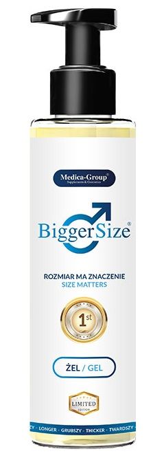 Bigger Size Żel интимный гель, 150 ml cerave żel przeciw niedoskonałościom гель для лица 40 ml