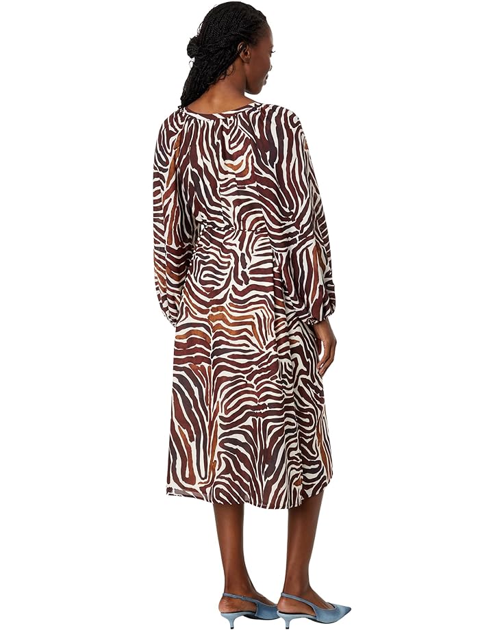 Платье Tommy Bahama Zen Zebra Midi Dress, цвет Double Chocolate