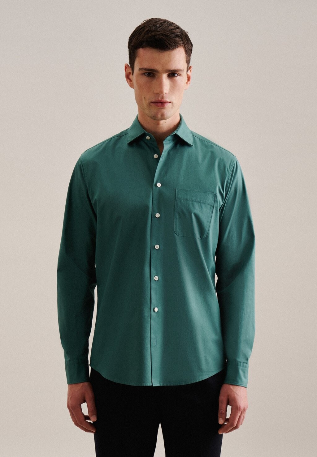

Рубашка CASUAL Seidensticker, цвет green