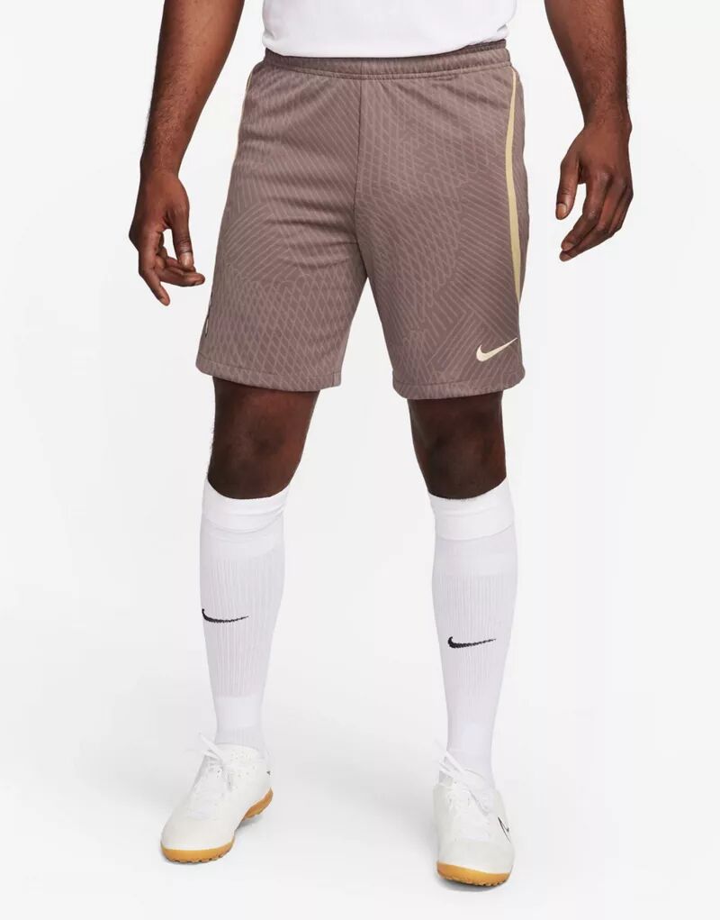 Коричневые шорты Nike Tottenham Hotspur FC Strike Dri-FIT спортивная куртка nike tottenham hotspur strike черный