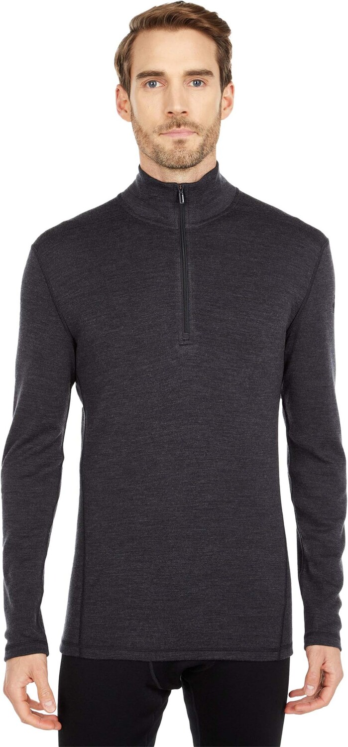 

Свитер Merino 250 Base Layer 1/4 Zip Smartwool, цвет Charcoal Heather